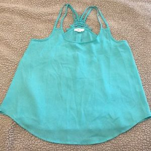 Razor back tank top